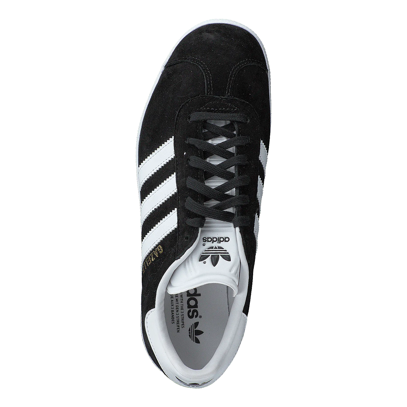 Gazelle Core Black/White/Gold Met.