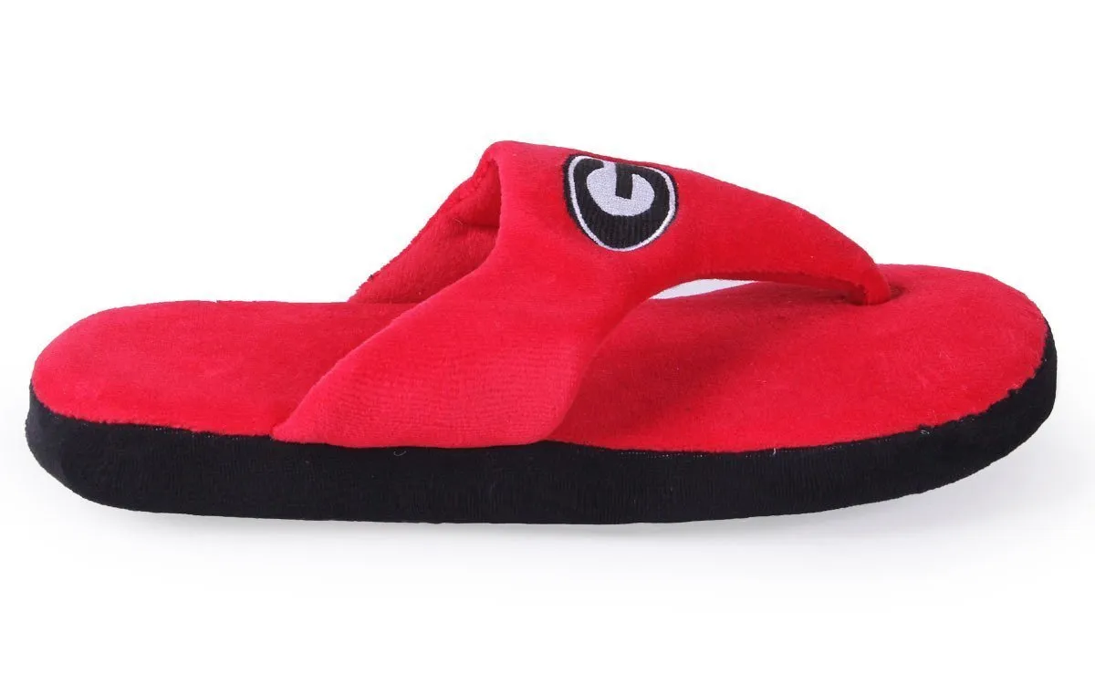 Georgia Bulldogs Comfy Feet Flip Flop Slippers