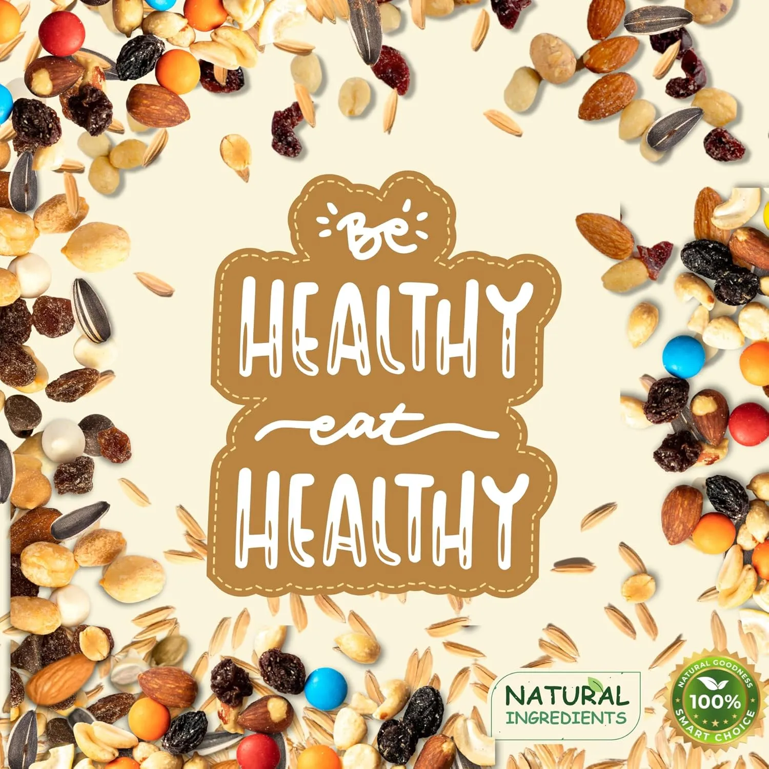 Healthy Snacks Trail Mix Variety Pack - Nut, Seed, Fruit Mix for Adults, Kids, Office, Gifts, Travel - Deluxe Assorted Box (27 Count)