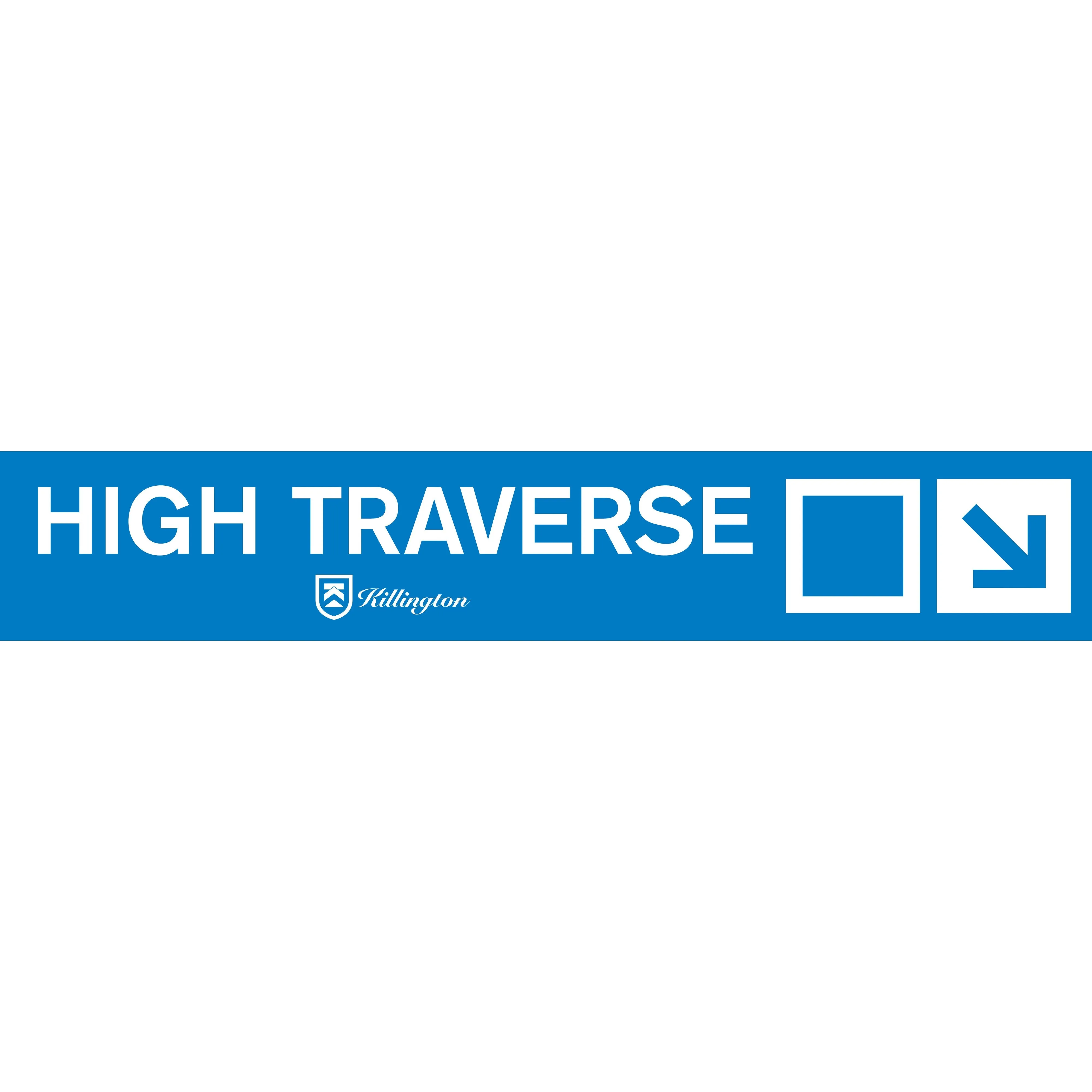 High Traverse Trail Sign