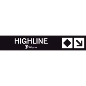 Highline Trail Sign