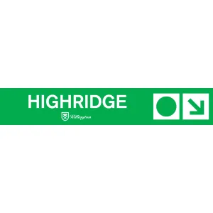 Highridge Trail Sign