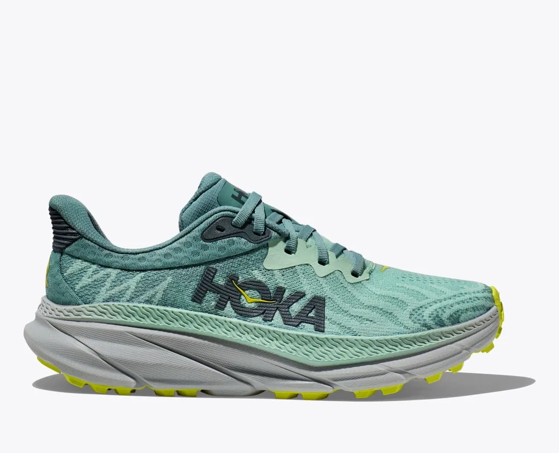 HOKA WOMENS CHALLENGER 7 - MIST GREEN/TRELLIS