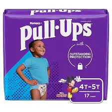 Huggies Pull-Ups Boys' Potty Training Pants, Size 4, 2T-3T, 23 Ct - 03600051334