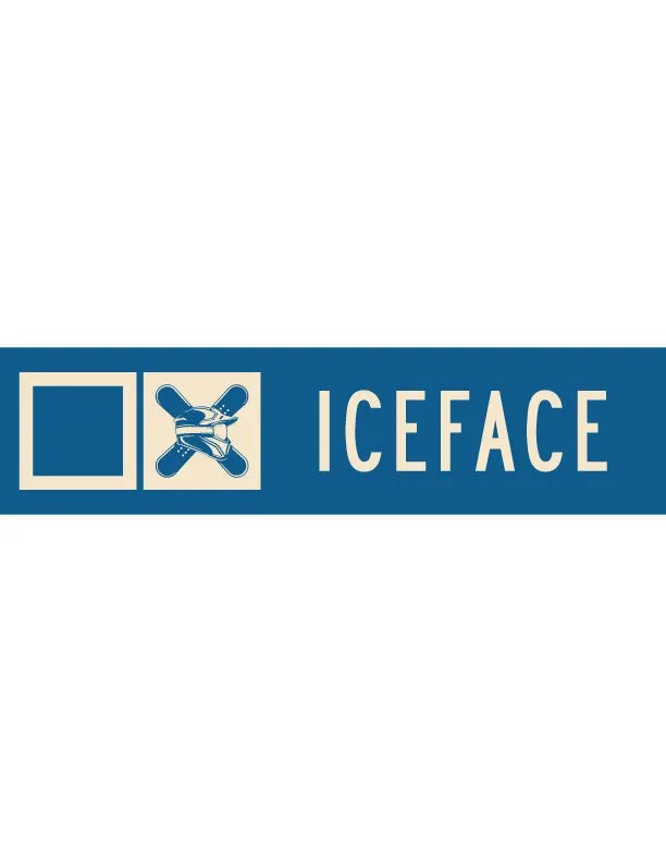 Iceface Ski Trail Metal Sign