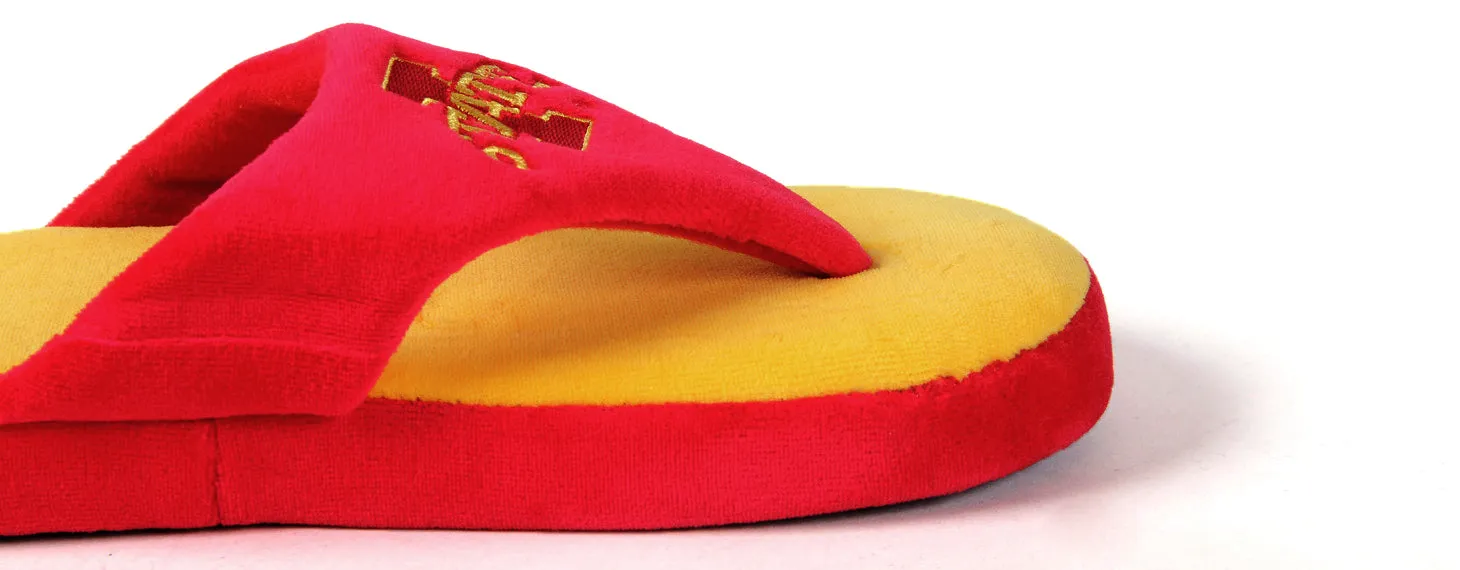 Iowa State Cyclones Comfy Feet Flip Flop Slippers