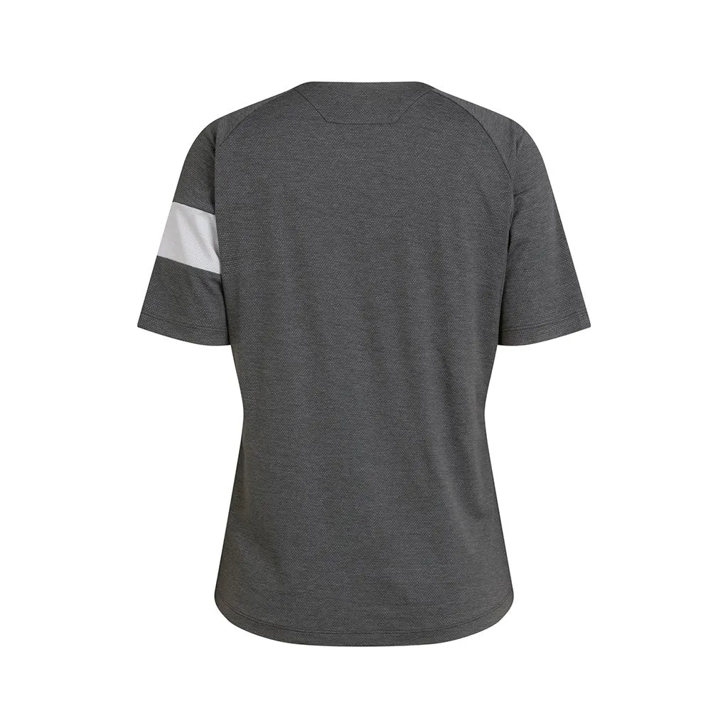 Jersey Rapha Womens Trail Technical SS - Dark Grey/Light Grey