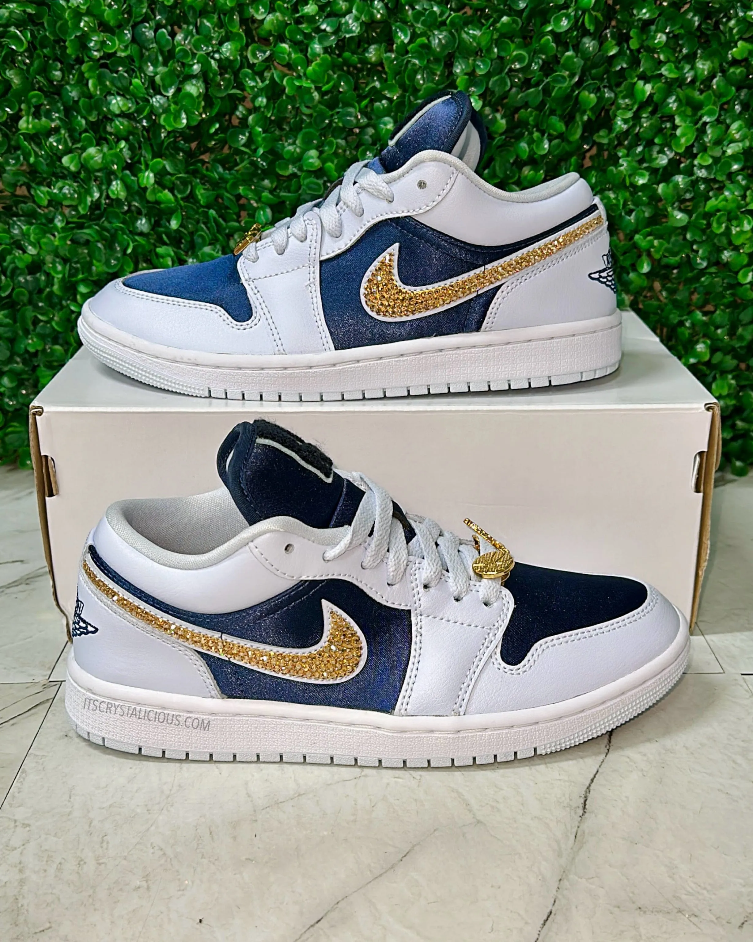 Jordan 1 - Football Grey/Midnight Navy - Lows*