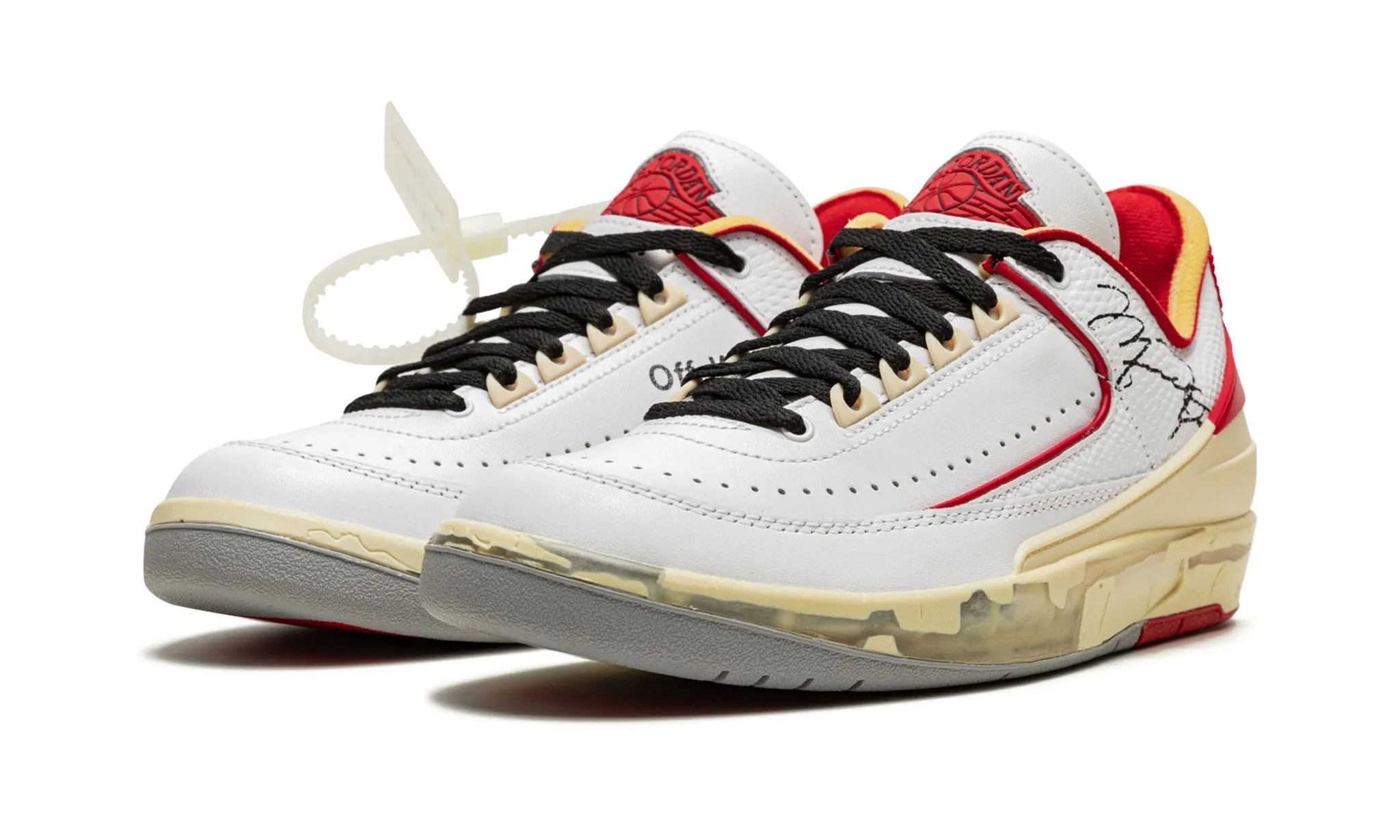 Jordan 2 Retro Low SP Off-white Red