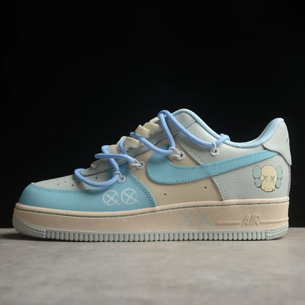 KAWSuede Air Force 1