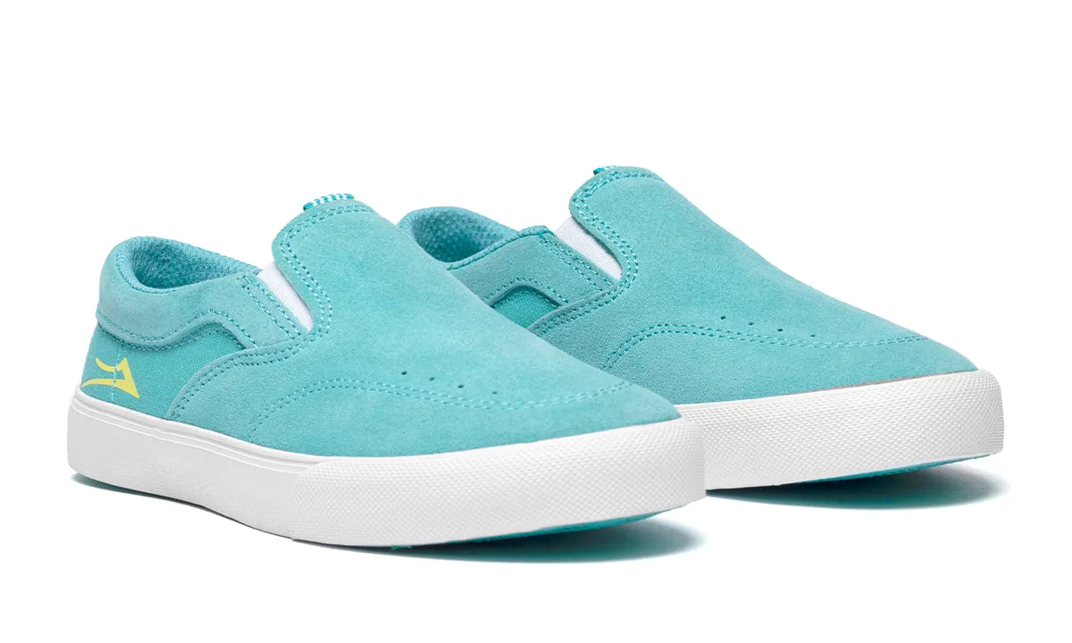 Lakai Shoes Owen Kids - Teal Suede