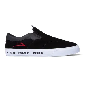 Lakai Shoes Owen VLK - Black/Red Suede