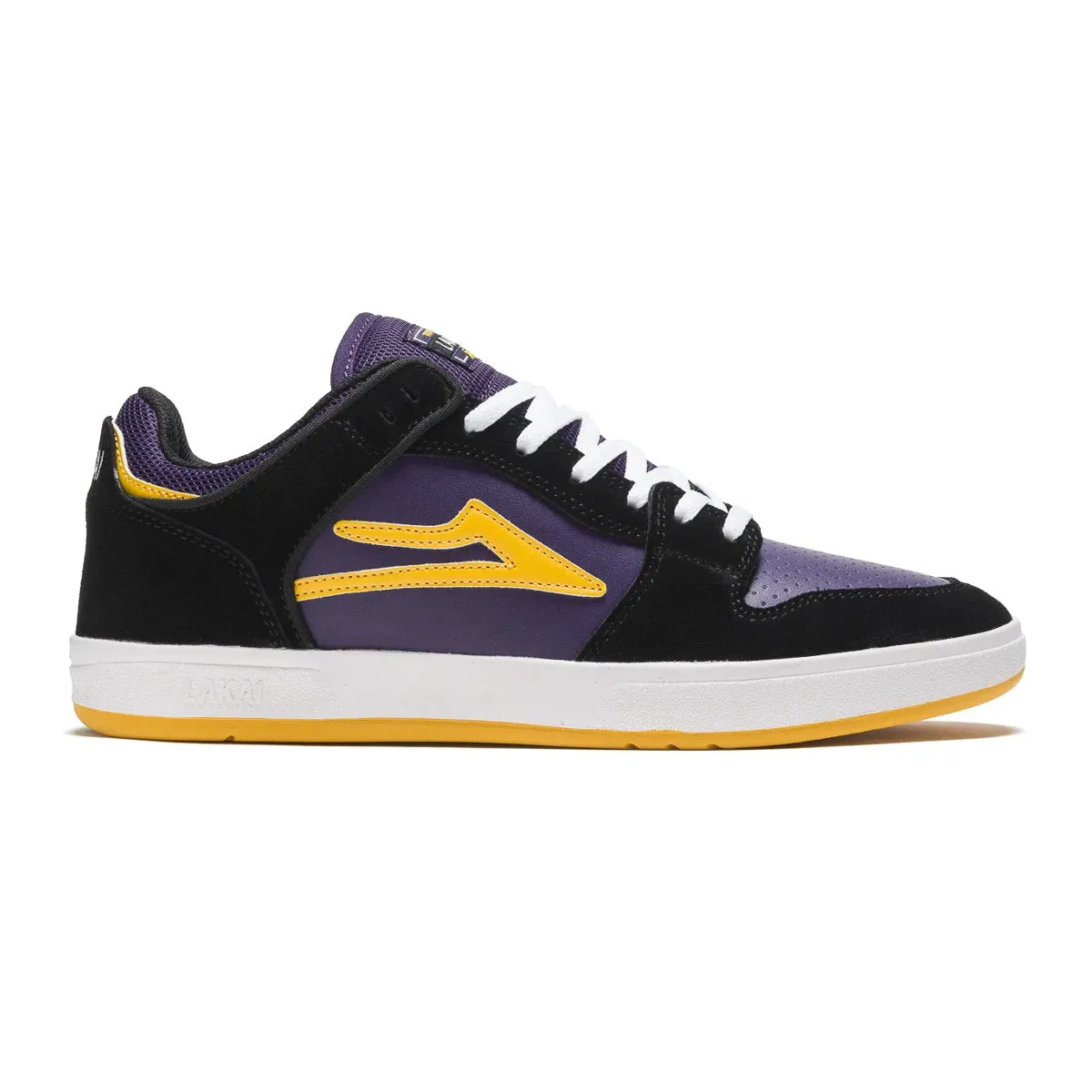 Lakai Shoes Telford Low - Black/Grape Suede