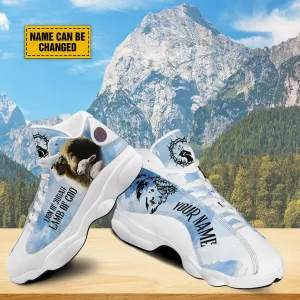 Lion And Lamb J13 Shoes - Jesus Lion Of Judah Shoes - Jesus Shoes