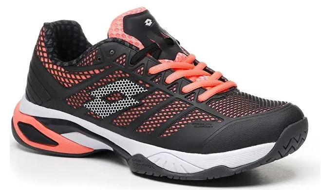 Lotto Viper Ultra IV SPD Women's All Court Tennis Shoes Black-Pink