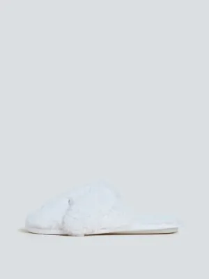 LUNA BLU Oat Dog-Design Bathroom Slippers