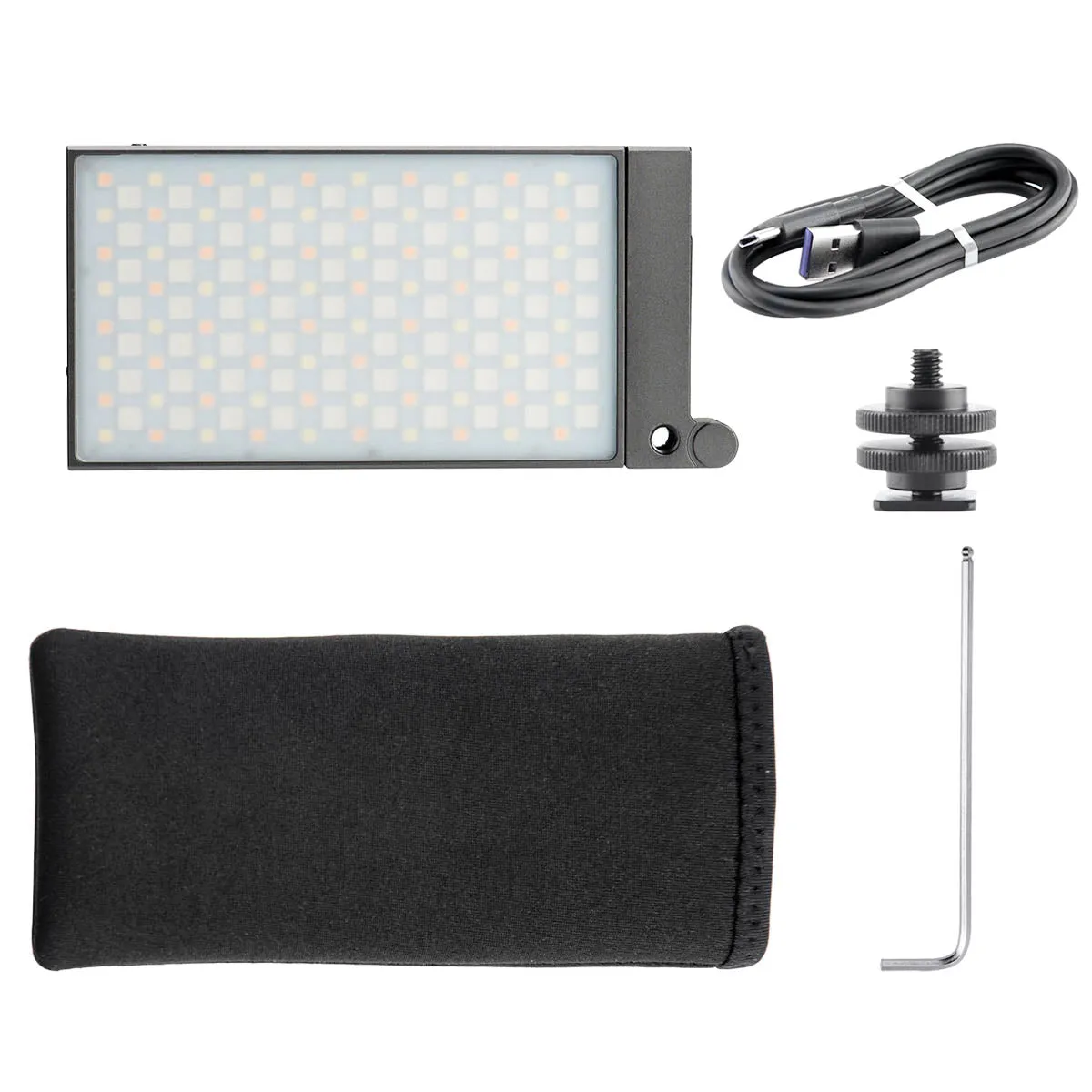 M1 RGB and CCT Pocket Full Colour LED Light Panel (Grey) - Godox