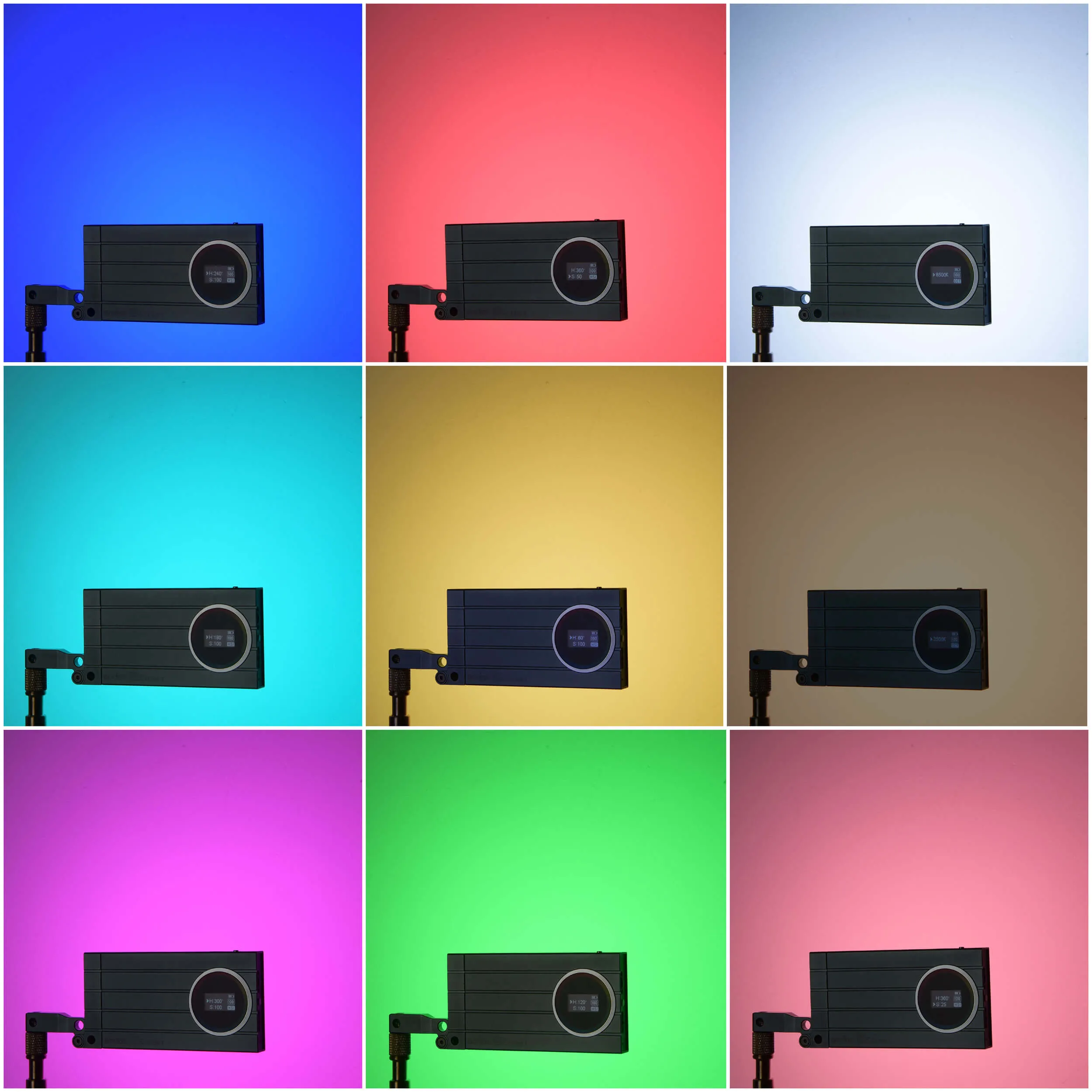 M1 RGB and CCT Pocket Full Colour LED Light Panel (Grey) - Godox