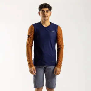 Men's AR Long Sleeve Trail Tee (Navy)