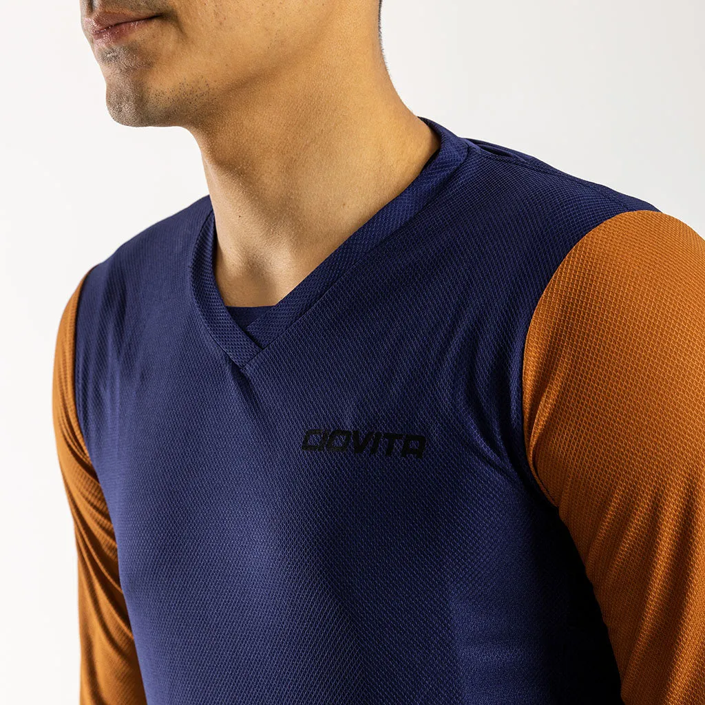 Men's AR Long Sleeve Trail Tee (Navy)