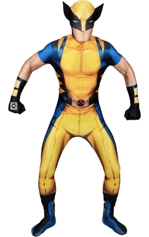 Mens Deluxe Wolverine Morphsuit with Zappar