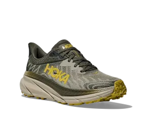 Men's Hoka Challenger 7 Color: Olive Haze / Forest Cover