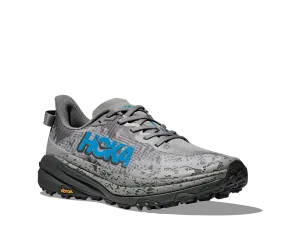 Men's Hoka Speedgoat 6 Color: Galactic Grey/Hoka Blue