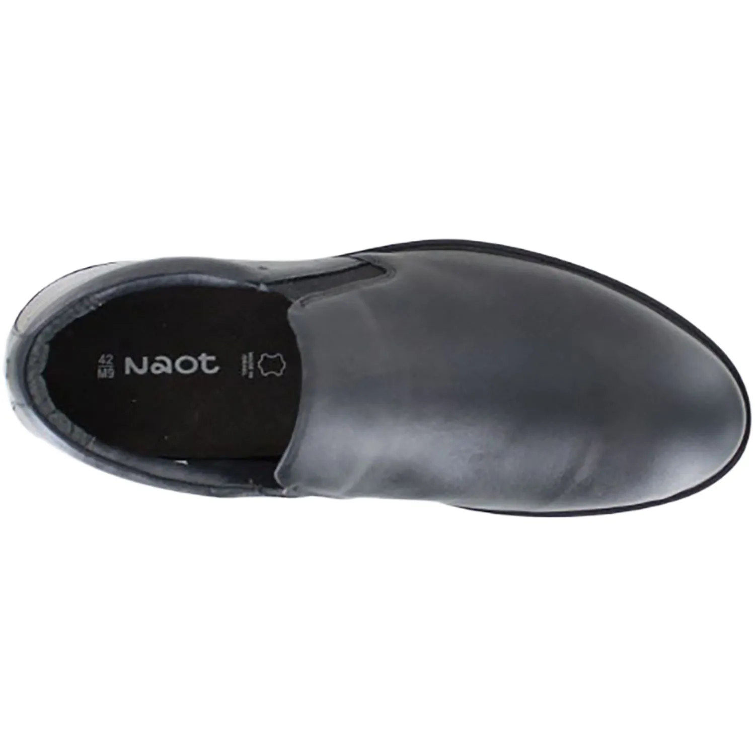 Men's Naot Manhattan Jet Black Leather