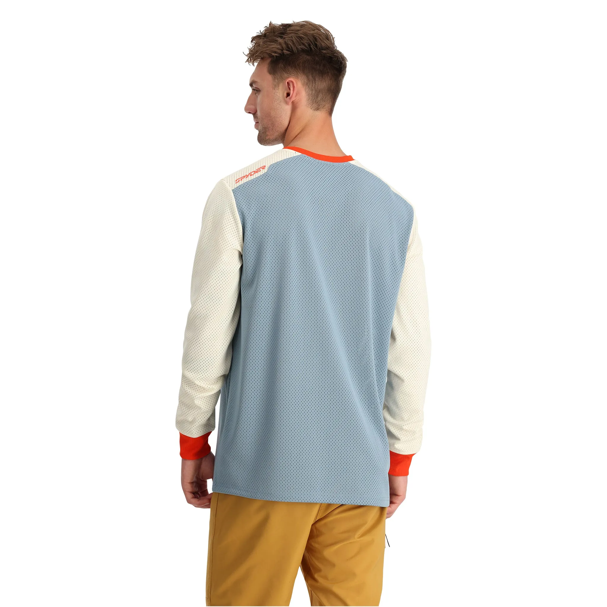 Mens Olson Long Sleeve Jersey - Blue Fog