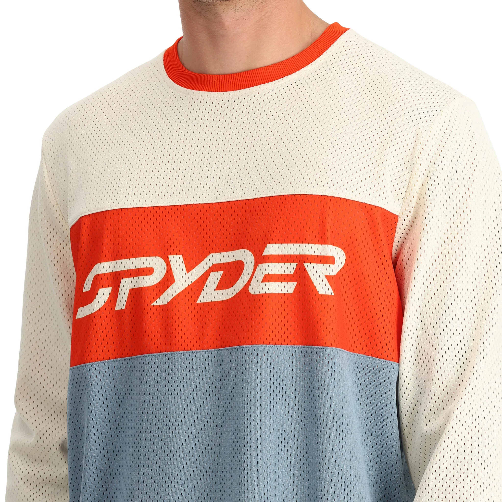 Mens Olson Long Sleeve Jersey - Blue Fog