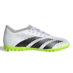 Men's Predator Accuracy.4 Turf Football Shoe (Cloud White/Core Black/Lucid Lemon)