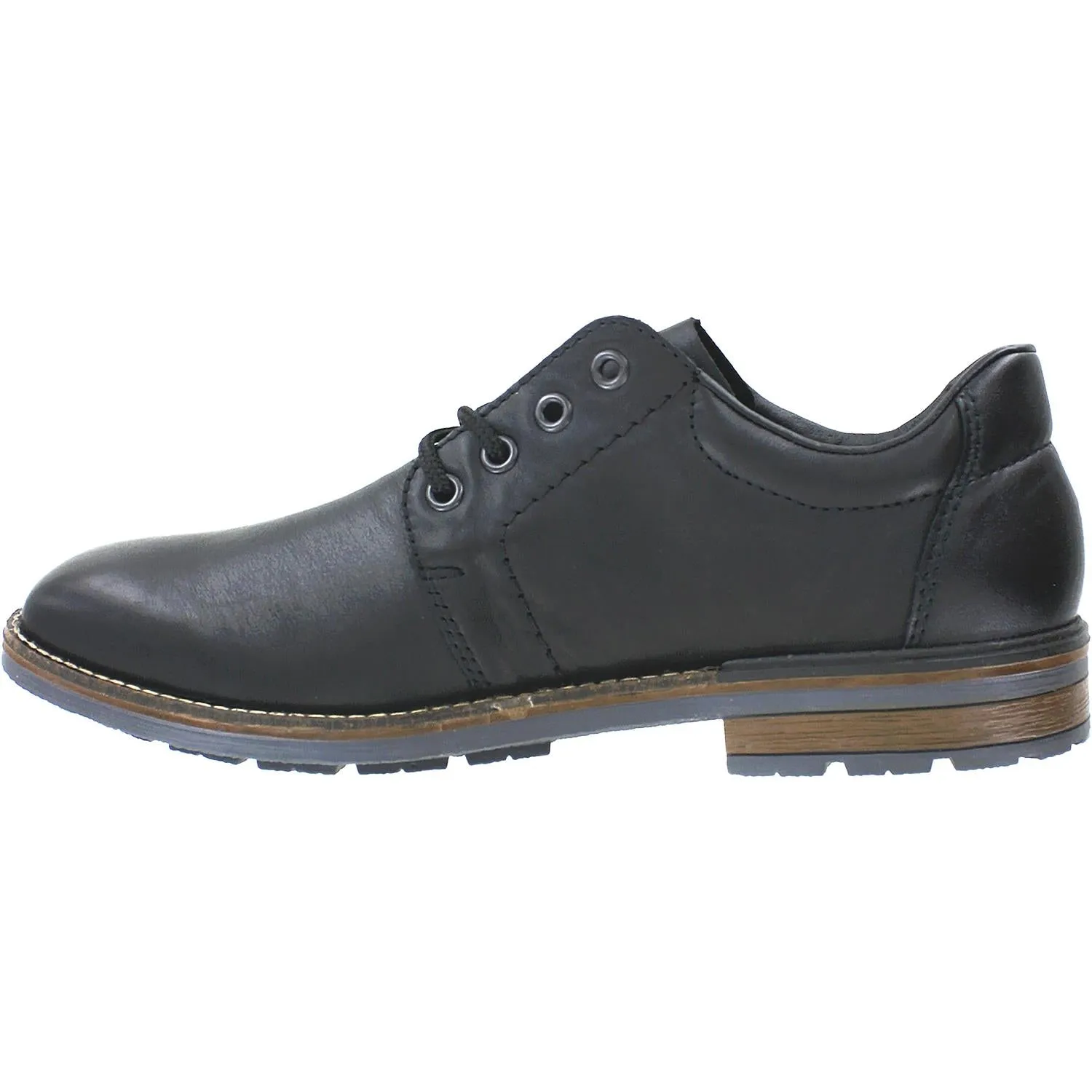 Men's Rieker B1312-00 Johnny Black Leather