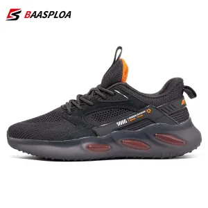 Men's Sneakers Comfortable Breathable Lightweight Running Shoes Anti-slip Shock-absorbing Mesh Casual Walking Shoes