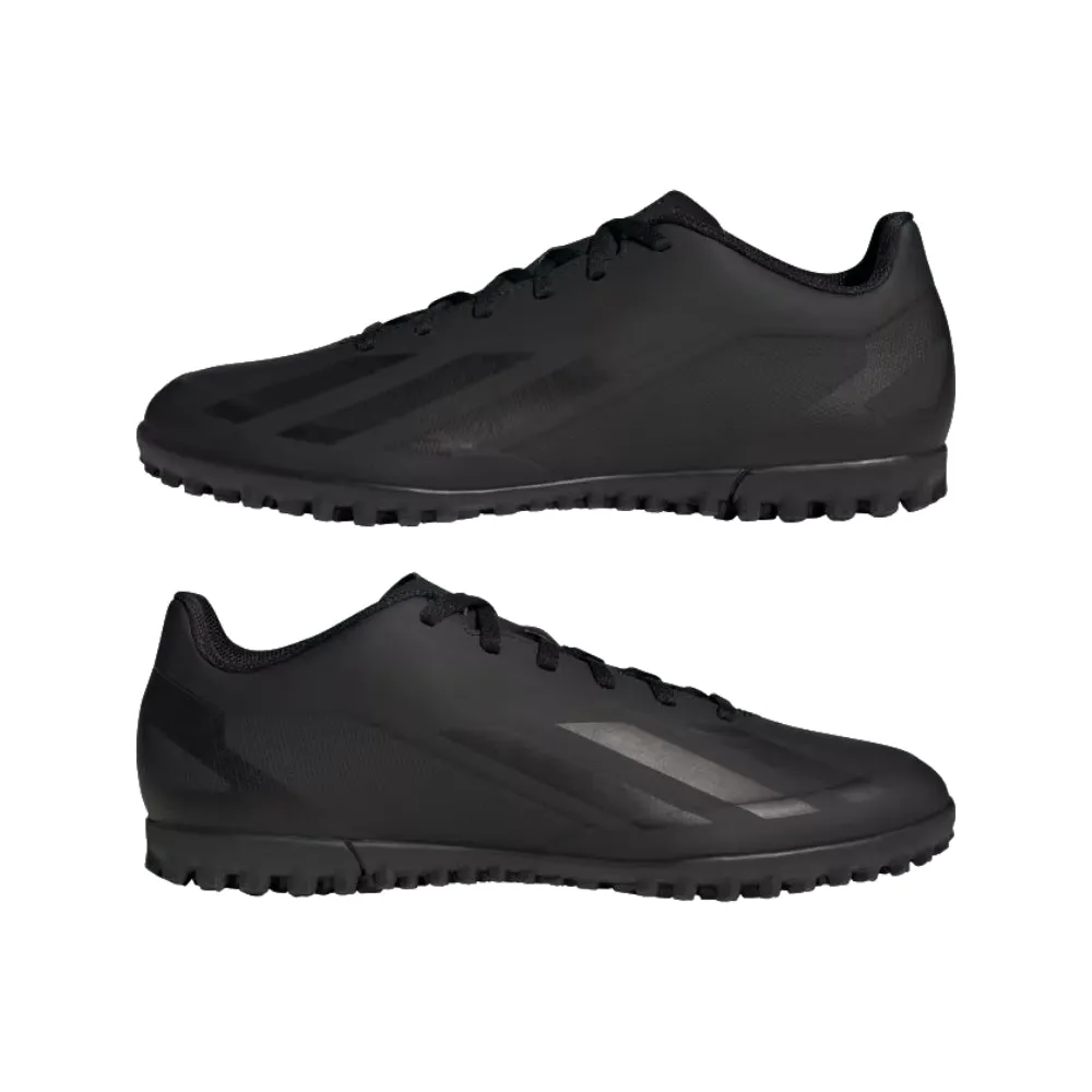 Men's X Crazyfast.4 Turf Football Shoe (Core Black/Core Black/Core Black)