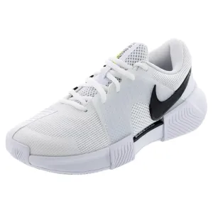 Men's Zoom GP Challenge 1 Tennis Shoes White and Black