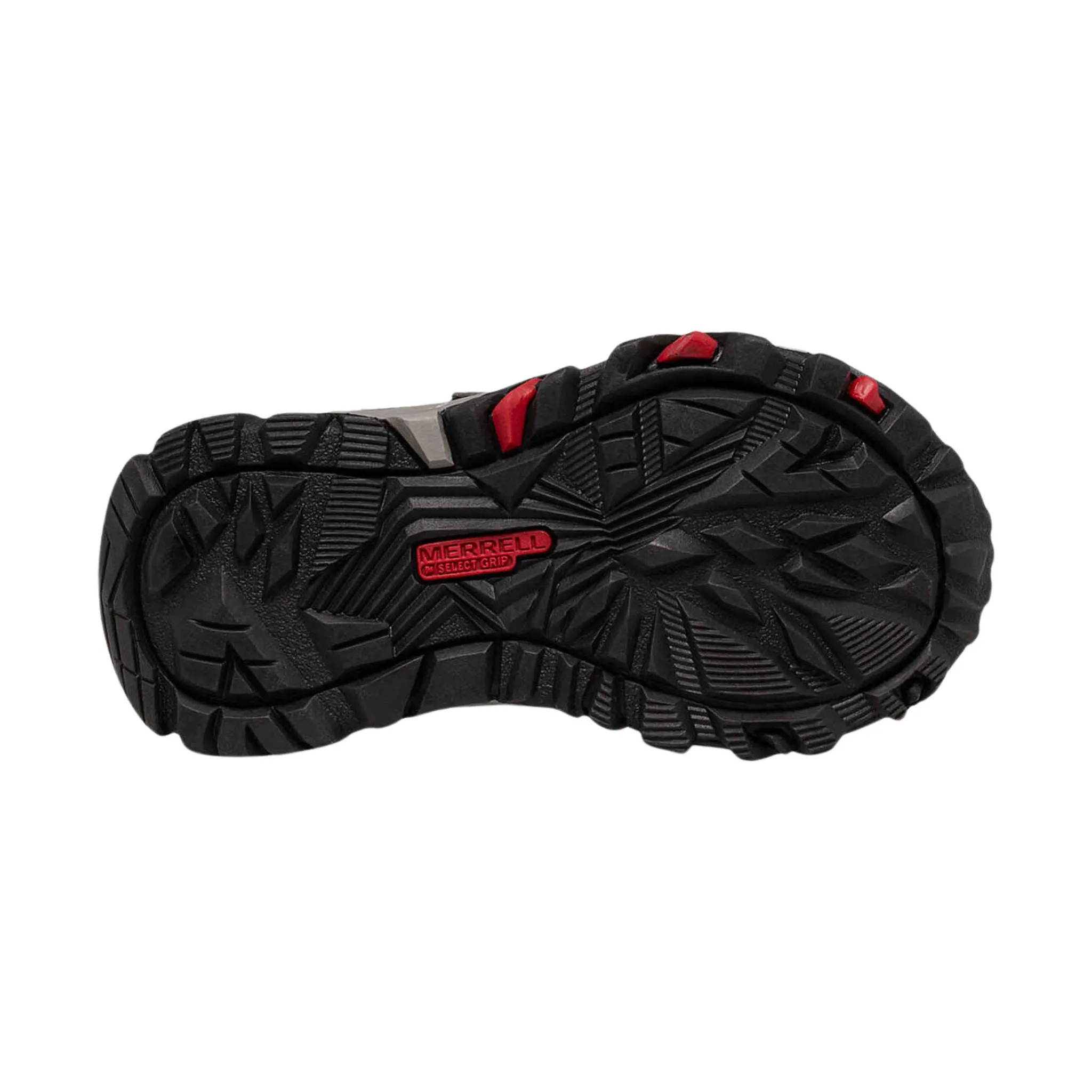 Merrell Little Kids' Trail Quest Jr. Shoes - Grey/Black/Red - ONLINE STORE CREDIT/EXCHANGE ONLY