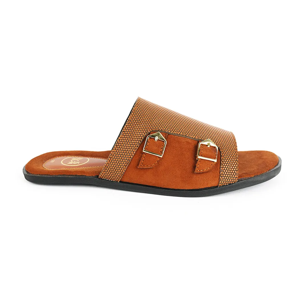 Monkstory T-Rad Double Monk Strap Sandals - Tan