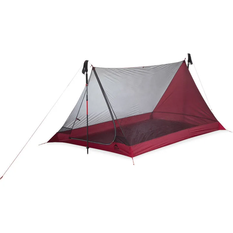 MSR Thru-Hiker Mesh House 3 Trekking Pole Shelter