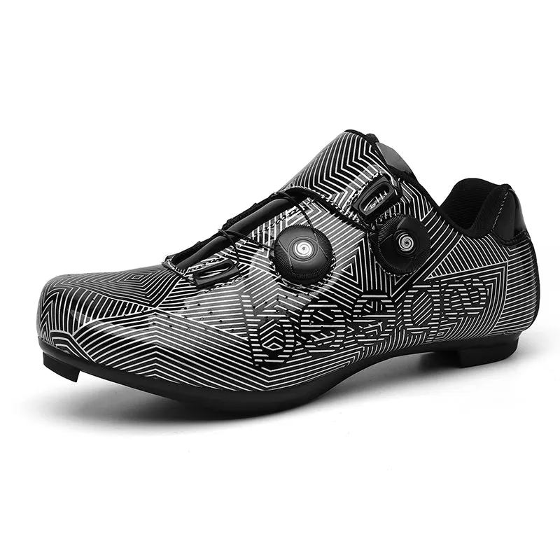 MTB Road Bike Shoes Men Women Bike Shoes Ultra Light Bike Sports Shoes Self-locking Professional Breathable Size 36-47