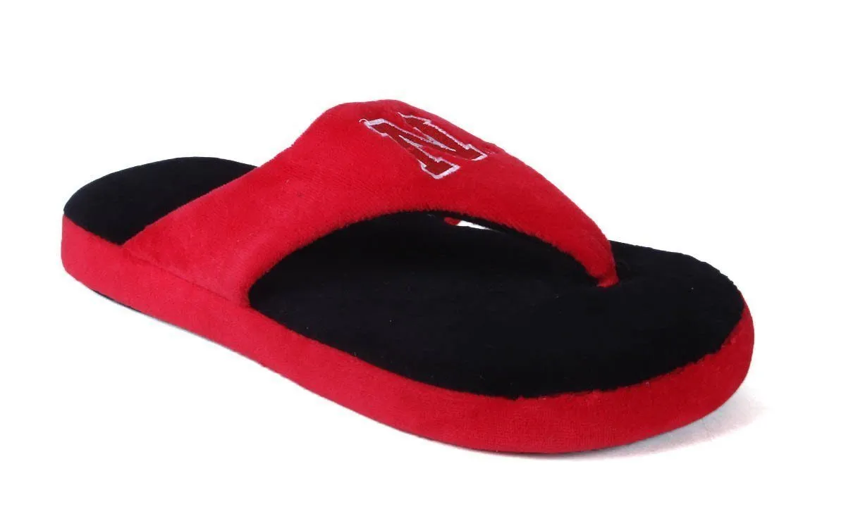 Nebraska Cornhuskers Comfy Feet Flip Flop Slippers