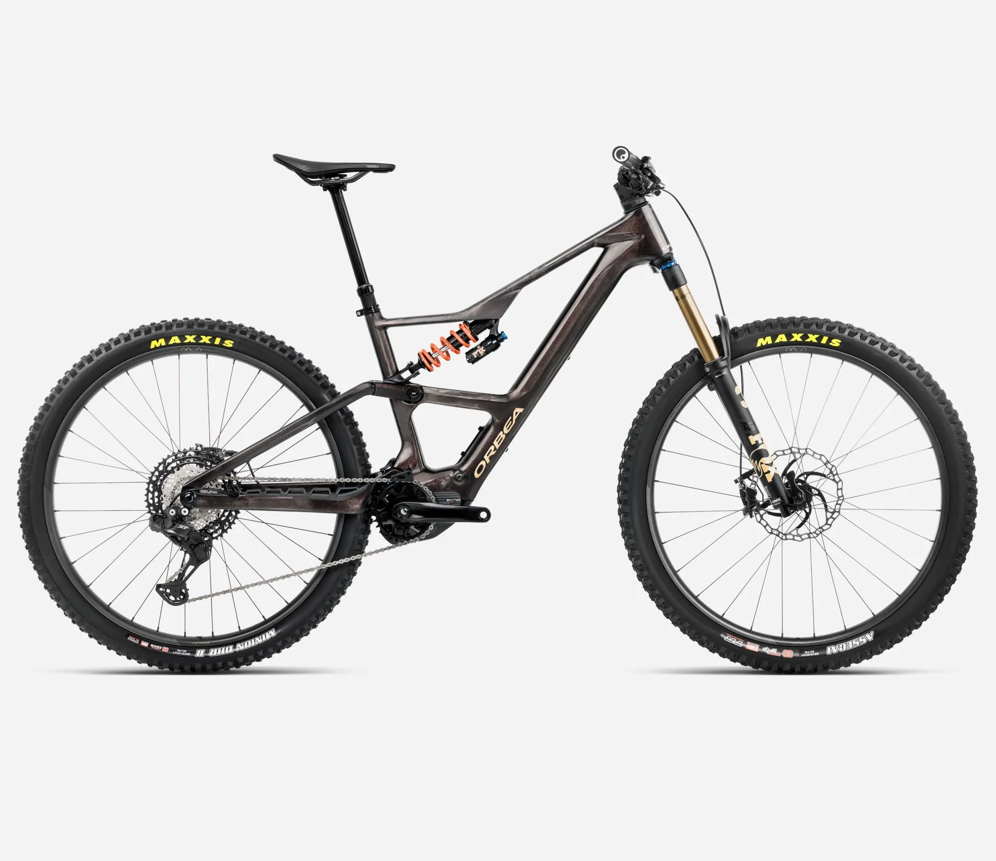 NEW 2025 Orbea Rise LT M-Team Carbon 20mph E-Mountain Bike - Shimano XT Di2 M8150, Shimano EP801 RS Gen2 MC