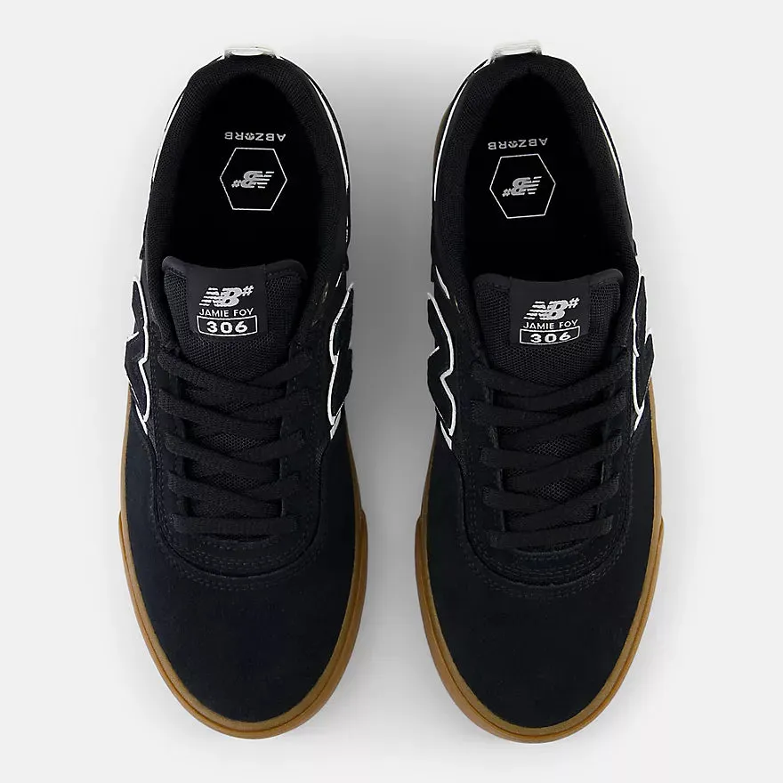 NEW BALANCE 306 JAMIE FOY BLACK/GUM