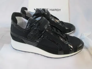 NEW PIERRE HARDY NEOPRENE SNAKE Sneaker TRAINER BLACK 35 5 Womens Sport Shoe