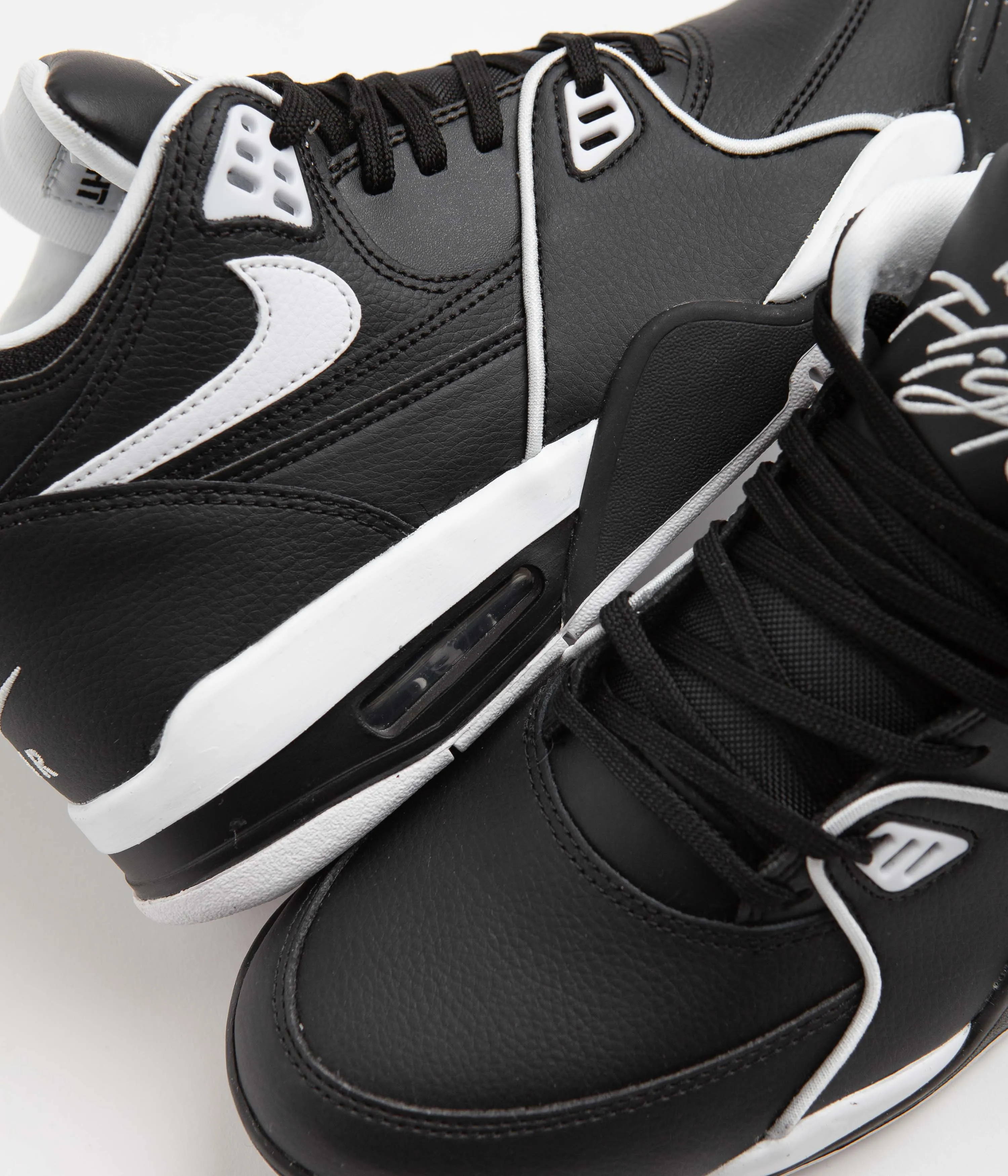 Nike Air Flight 89 Shoes - Black / White