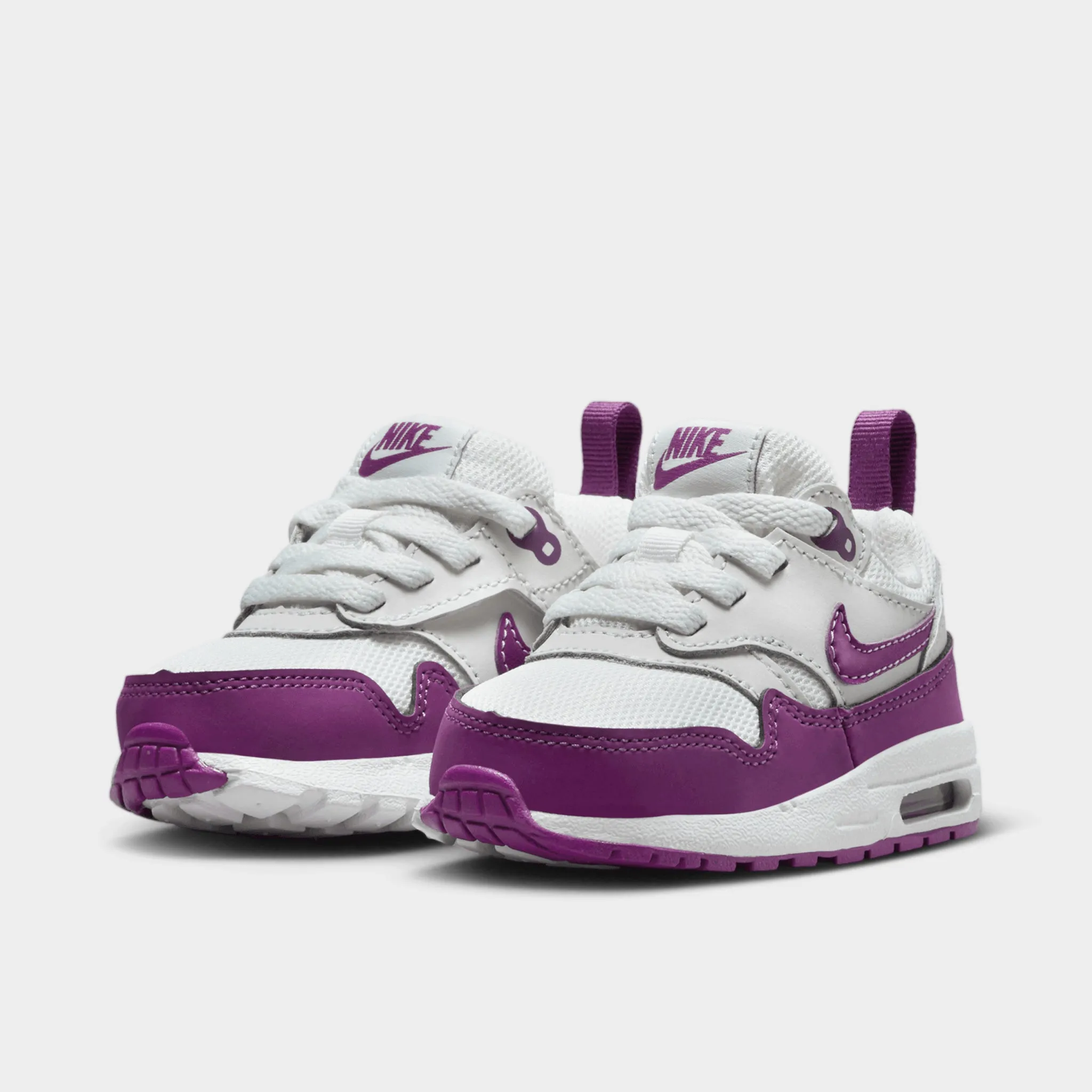 Nike Air Max 1 EasyOn TD Summit White / Viotech - White