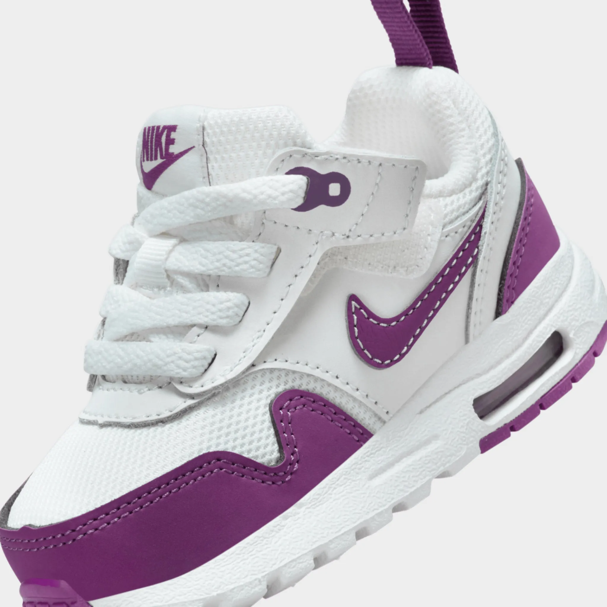 Nike Air Max 1 EasyOn TD Summit White / Viotech - White