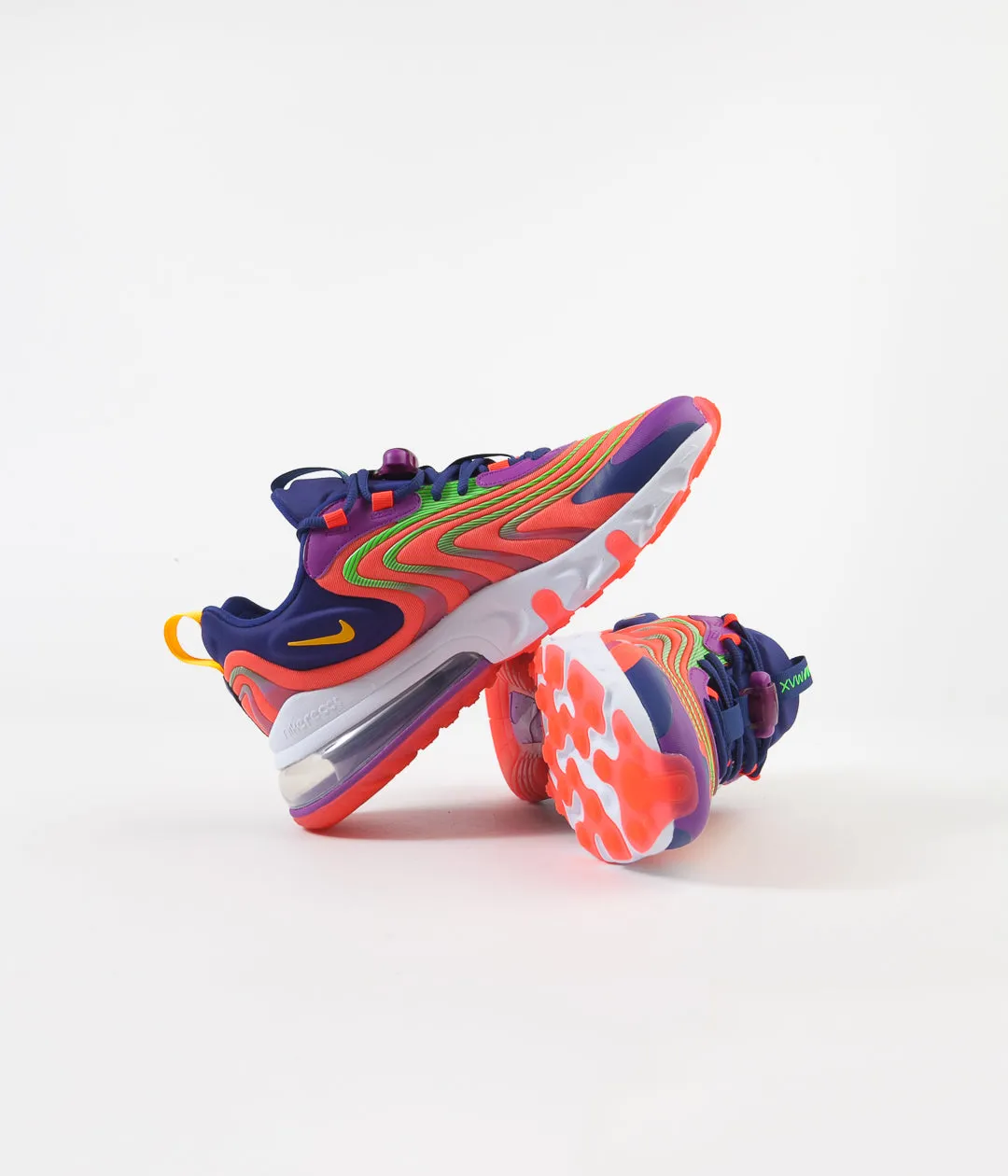 Nike Air Max 270 React ENG Shoes - Laser Crimson / Laser Orange