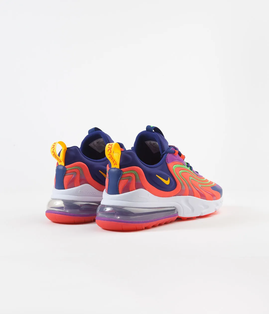 Nike Air Max 270 React ENG Shoes - Laser Crimson / Laser Orange