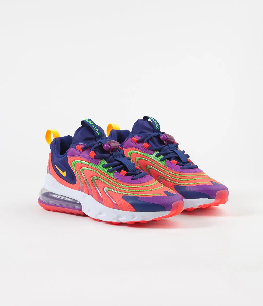 Nike Air Max 270 React ENG Shoes - Laser Crimson / Laser Orange