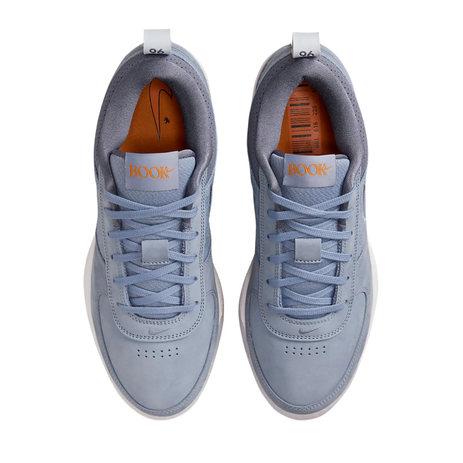 Nike Book 1 Mirage V2 (Translucent Outsole) Ashen Slate Light Carbon Football Grey Summit White Safety Orange